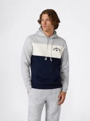Champion Bluza w kolorze granatowo-szarym rozmiar: XL. Niebieskie bluzy Champion, xl, bez wzorów, z bawełny, z kapturem. Za 180.06 zł.