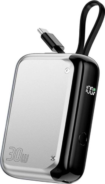 4smarts Pocket 10000 mAh 30W srebrny. Szare powerbanki . Za 119.90 zł.
