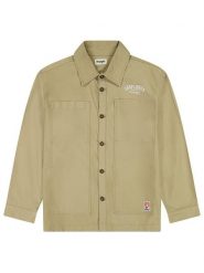 Wrangler Kurtka koszulowa w kolorze beżowym rozmiar: M. Brązowe kurtki Wrangler, m, bez wzorów, z bawełny, bez kaptura. Za 75.34 zł.