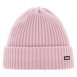 Czapka Eisbär. Czerwone czapki zimowe Eisbar, bez wzorów. Za 139.99 zł.