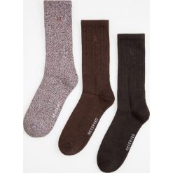 Skarpety 3 pack - Brązowy. Skarpety marki Reserved. Za 29.99 zł.