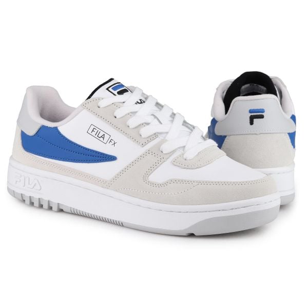 Buty męskie sportowe trampki Fila FXVENTUNO. Białe trampki Fila, m, bez wzorów, bez zapięcia. W wyprzedaży za 199.00 zł.