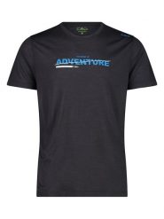 CMP Koszulka funkcyjna w kolorze granatowym rozmiar: 48. Niebieskie t-shirty sportowe CMP, bez wzorów, z materiału, bez ramiączek, outdoorowe. Za 81.35 zł.