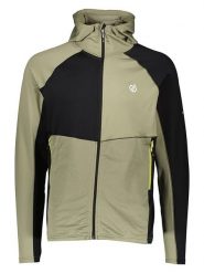 Dare 2b Kurtka sportowa "Assimilate" w kolorze czarno-oliwkowym rozmiar: L. Brązowe kurtki treningowe Dare 2B, l, bez wzorów, z materiału, bez kaptura, outdoorowe. Za 113.90 zł.