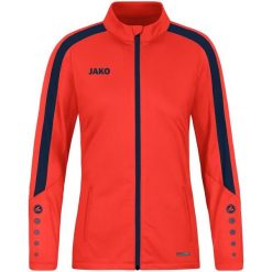 Poliestrowa bluza dresowa Jako Power. Czerwone bluzy z kapturem JAKO, xl, bez wzorów, z dresówki, z kapturem. Za 325.00 zł.