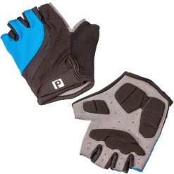 Rękawiczki rowerowe bez palców Profex L/XL wzmacniane niebieskie. Niebieskie rękawiczki PROFEX, bez wzorów, z materiału. Za 19.99 zł.
