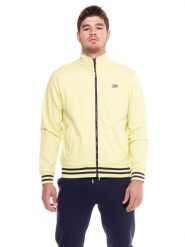 Dres męski Welcome Back z wysokim kołnierzem i zamkiem błyskawicznym. Białe komplety dresowe LEONE 1947 APPAREL, m, bez wzorów, z bawełny, bez ramiączek. Za 147.31 zł.