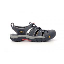 Sandał Keen Newport szary męski. Niebieskie buty trekkingowe Keen, bez wzorów, z gumy, bez zapięcia. Za 504.00 zł.