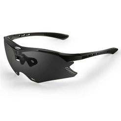 Okulary przeciwsłoneczne UV400 AntiUV Wiatroszczelne Czarne / Soczewki Szare. Czarne okulary przeciwsłoneczne WEST BIKING. Za 71.60 zł.