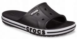 Klapki Dla Dorosłych Crocs Bayaband Slide. Białe klapki Crocs, z materiału. Za 119.99 zł.