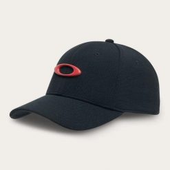Czapka z daszkiem unisex Oakley TINCAN czarna FOS911545-04C r S/M. Czarne czapki z daszkiem Oakley, na lato, bez wzorów, z elastanu. Za 105.34 zł.