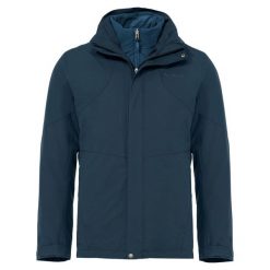 Kurtka VAUDE Caserina. Niebieskie kurtki Vaude, m, bez wzorów, z hardshellu, z kapturem. Za 1,416.70 zł.