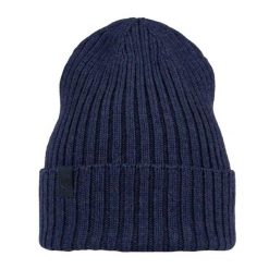 Czapka Unisex Dla Dorosłych Norval Merino Wool Beanie. Niebieskie czapki zimowe Buff, bez wzorów. Za 264.99 zł.