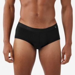 Slipy trekkingowe męskie Forclaz MT500 merino. Czarne slipki SIMOND, m, bez wzorów, z dzianiny. Za 79.99 zł.