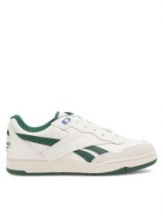 Reebok Sneakersy BB 4000 II IE6833-M Biały. Białe buty sportowe casual Reebok, bez wzorów, ze skóry, bez zapięcia. Za 189.99 zł.