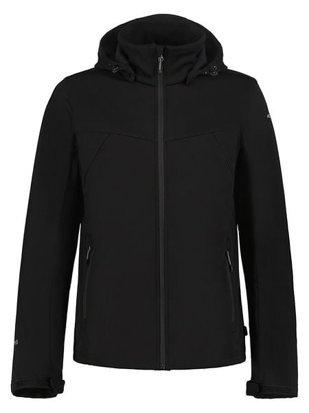Icepeak Kurtka softshellowa "Biggs" w kolorze czarnym rozmiar: 50. Czarne kurtki outdoor i hardshell Icepeak, m, bez wzorów, bez kaptura. Za 162.87 zł.