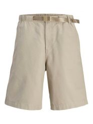 Jack&Jones Szorty materiałowe Towen 12273685 Beżowy Baggy Fit. Brązowe szorty Jack&Jones, l, bez wzorów, z bawełny. Za 149.99 zł.