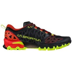 Buty La Sportiva Bushido II do biegania w terenie, czarne. Czarne buty do biegania La Sportiva, bez wzorów, bez zapięcia, do biegania. Za 824.00 zł.