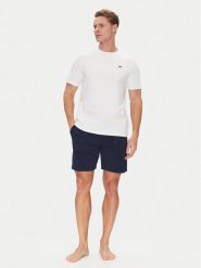 KARL LAGERFELD Piżama A2M45007 Granatowy Regular Fit. Niebieskie piżamy KARL LAGERFELD, m, bez wzorów, z bawełny, bez ramiączek. Za 299.99 zł.