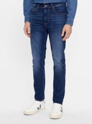 Pepe Jeans Jeansy PM207387 Niebieski Skinny Fit. Niebieskie jeansy Pepe Jeans, m. Za 369.99 zł.