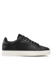 Emporio Armani Sneakersy X4X598 XF662 00002 Czarny. Czarne buty sportowe casual Emporio Armani, bez wzorów, ze skóry, bez zapięcia. Za 669.99 zł.