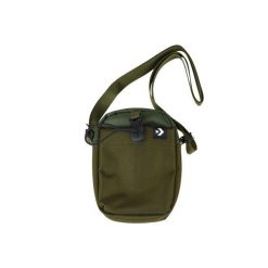 Saszetka na ramię Converse Comms Pouch 1,5 L. Zielone torby na ramię Converse, bez wzorów, z materiału, na ramię, bez dodatków. Za 59.99 zł.