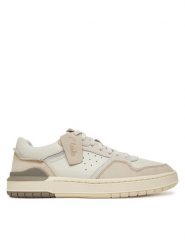 Clarks Sneakersy Courtlite2 Lo 26181290 Écru. Buty sportowe casual Clarks, bez wzorów, ze skóry, bez zapięcia. Za 319.99 zł.