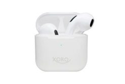 Xoro KHB 30 Zestaw słuchawkowy True Wireless Stereo (TWS) Douszny Połączenia/Muzyka/Sport/Codzienność Bluetooth Biały. Białe słuchawki bezprzewodowe No name. Za 153.99 zł.