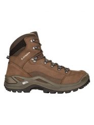 LOWA Skórzane buty turystyczne "Renegade LL Mid" w kolorze jasnobrązowym rozmiar: 44,5. Brązowe buty trekkingowe Lowa, bez wzorów, z gore-texu, bez zapięcia, outdoorowe, gore-tex. Za 845.45 zł.