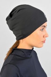 Czapka termoaktywna do biegania Unisex Nessi Sportswear. Czarne bielizna termoaktywna NESSI SPORTSWEAR, m, bez wzorów, z elastanu, bez ramiączek, do biegania. Za 199.00 zł.