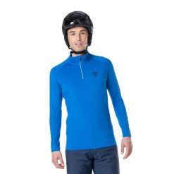 Longsleeve termoaktywny męski Rossignol Classique 1/2 Zip. Niebieskie bielizna termoaktywna Rossignol, na zimę, m, bez wzorów, bez ramiączek, narciarskie. Za 249.99 zł.