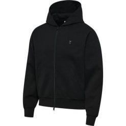 Bluza z kapturem i zamkiem błyskawicznym Hummel Defender. Czarne bluzy z kapturem Hummel, l, bez wzorów, z tkaniny, z kapturem. Za 282.50 zł.