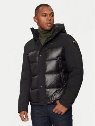 Blauer Kurtka puchowa 24WBLUC03096 Czarny Regular Fit. Czarne kurtki Blauer, m, bez wzorów, z puchu, bez kaptura. Za 1,379.00 zł.