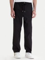 Versace Jeans Couture Spodnie materiałowe 80GAA100 N0132 Czarny Regular Fit. Czarne spodnie materiałowe Versace Jeans Couture, m, bez wzorów, z bawełny. Za 1,029.00 zł.