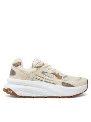 EA7 Emporio Armani Sneakersy X8X178 XK382 U308 Beżowy. Brązowe buty sportowe casual EA7 Emporio Armani, bez wzorów, z materiału, bez zapięcia. Za 859.99 zł.