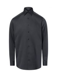 Finshley & Harding koszula biznesowa Mężczyźni Modern Fit Bawełna (100%) szary, 44. Szare koszule Finshley & Harding, m, bez wzorów, z bawełny, bez kołnierzyka, bez ramiączek. Za 229.95 zł.