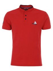Vent du Cap Koszulka polo "Carmand" w kolorze czerwonym rozmiar: XXL. Czerwone koszulki polo Vent du Cap, xxl, bez wzorów, z bawełny, bez kołnierzyka, bez ramiączek. Za 118.45 zł.