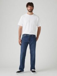 Levi's Dżinsy "555" - Relaxed fit - w kolorze granatowym rozmiar: W30/L30. Niebieskie jeansy Levi's®, l. Za 215.21 zł.