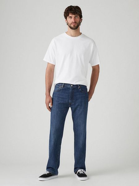 Levi's Dżinsy "555" - Relaxed fit - w kolorze granatowym rozmiar: W30/L30. Niebieskie jeansy Levi's®, l. Za 237.73 zł.
