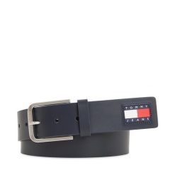 Pasek Męski Tommy Jeans. Niebieskie paski Tommy Jeans, bez wzorów, z jeansu. Za 129.99 zł.