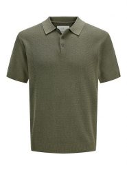 Jack & Jones Koszulka polo "Cooper" w kolorze khaki rozmiar: XL. Brązowe koszulki polo Jack & Jones, xl, bez wzorów, bez kołnierzyka, bez ramiączek. Za 86.99 zł.