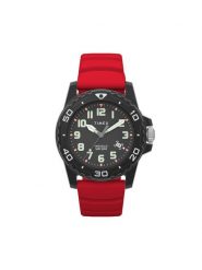 Timex Zegarek Main Street TW5M61000 Czerwony. Czerwone, analogowe zegarki Timex. Za 309.99 zł.