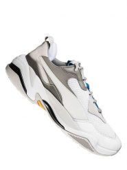 Puma Sneakersy "Thunder Fashion" w kolorze biało-szarym rozmiar: 45. Białe buty sportowe casual Puma, bez wzorów, z materiału, bez zapięcia. Za 223.42 zł.
