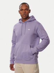 Adidas Bluza Trefoil Essentials KW5049 Fioletowy jasny Regular Fit. Fioletowe bluzy Adidas, l, bez wzorów, z bawełny, bez kaptura. Za 239.99 zł.