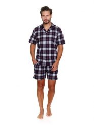 Doctor Nap Piżama w kolorze granatowo-fioletowo-białym rozmiar: XL. Białe piżamy Doctor Nap, xl, bez wzorów, z bawełny, bez ramiączek. Za 124.99 zł.