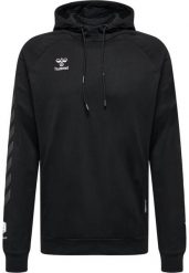 Bawełniana bluza z kapturem Hummel Move Grid. Czarne bluzy z kapturem Hummel, s, bez wzorów, z bawełny, z kapturem. Za 154.85 zł.