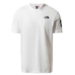 Koszulka sportowa męska The North Face M BB SR S/S TEE. Białe t-shirty sportowe The North Face, bez wzorów, bez ramiączek. Za 181.00 zł.
