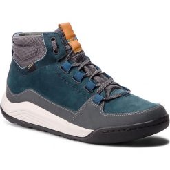 Trzewiki CLARKS - AshcombeArkGtx GORE-TEX 261378927 Dark Teal Nubuck. Botki sznurowane marki Clarks. W wyprzedaży za 409.00 zł.