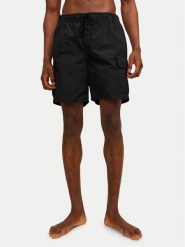 Jack&Jones Szorty kąpielowe Jpstfiji 12257214 Czarny Regular Fit. Czarne kąpielówki Jack&Jones, m, bez wzorów, z syntetyku. Za 79.99 zł.