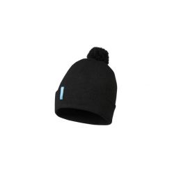 Czarna czapka zimowa Elevate unisex Olivine Grs z recyklingu. Czarne czapki zimowe Erima, bez wzorów, z elastanu. Za 95.99 zł.